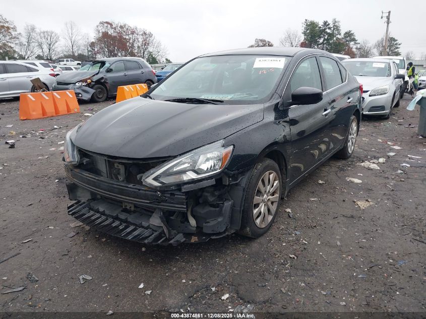 2016 Nissan Sentra S VIN: 3N1AB7AP7GY306960 Lot: 43874861
