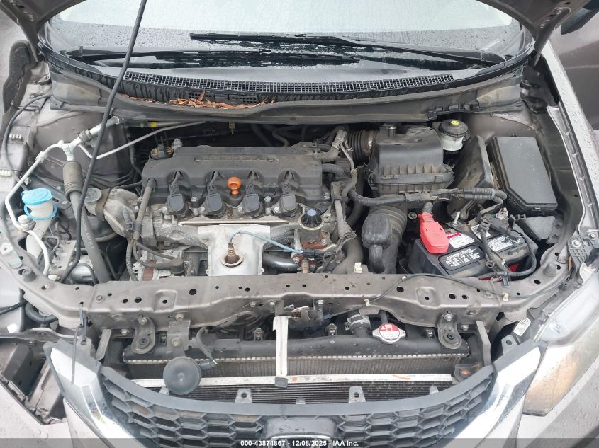 2014 Honda Civic Lx VIN: 19XFB2F59EE033130 Lot: 43874867