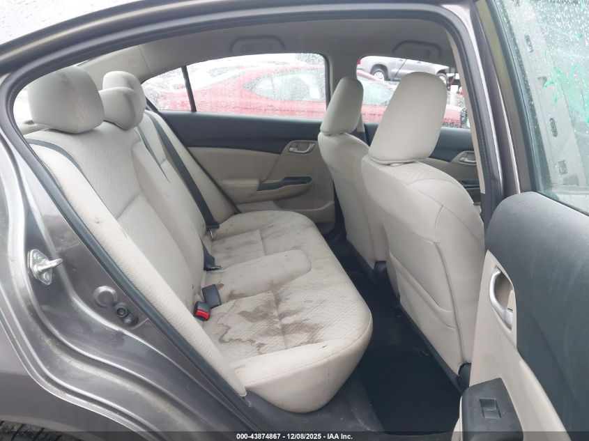 2014 Honda Civic Lx VIN: 19XFB2F59EE033130 Lot: 43874867