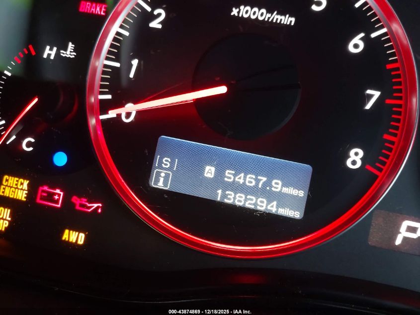 2008 Subaru Outback 2.5Xt Limited VIN: 4S4BP63C984318387 Lot: 43874869