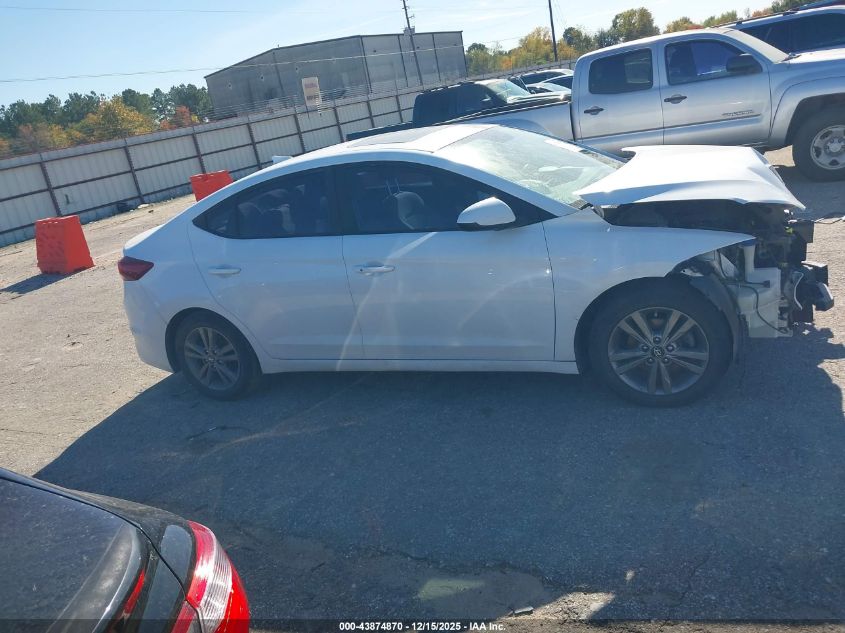 2018 Hyundai Elantra Value Edition VIN: 5NPD84LF9JH282712 Lot: 43874870