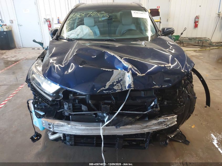 2017 Honda Cr-V Touring VIN: 2HKRW2H99HH678281 Lot: 43874875