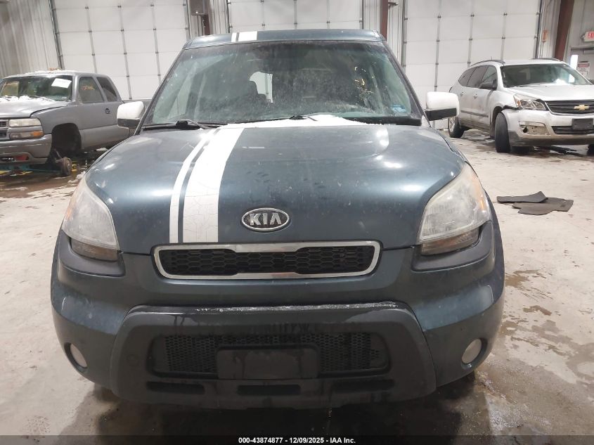 2010 Kia Soul + VIN: KNDJT2A24A7072786 Lot: 43874877