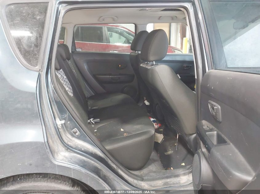 2010 Kia Soul + VIN: KNDJT2A24A7072786 Lot: 43874877