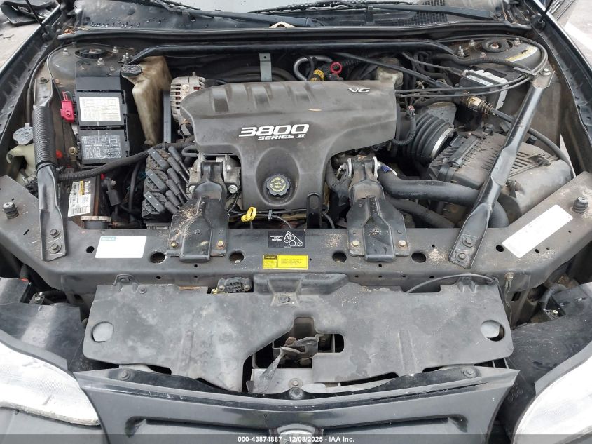 2001 Chevrolet Monte Carlo Ss VIN: 2G1WX15K519114291 Lot: 43874887