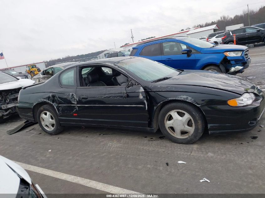2001 Chevrolet Monte Carlo Ss VIN: 2G1WX15K519114291 Lot: 43874887