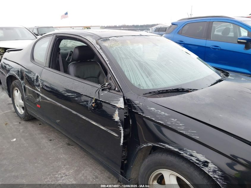 2001 Chevrolet Monte Carlo Ss VIN: 2G1WX15K519114291 Lot: 43874887