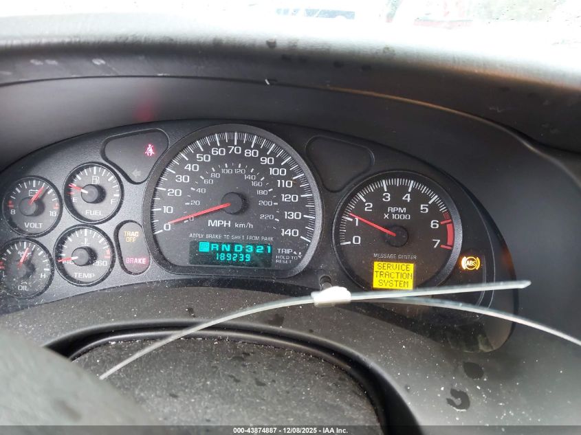 2001 Chevrolet Monte Carlo Ss VIN: 2G1WX15K519114291 Lot: 43874887