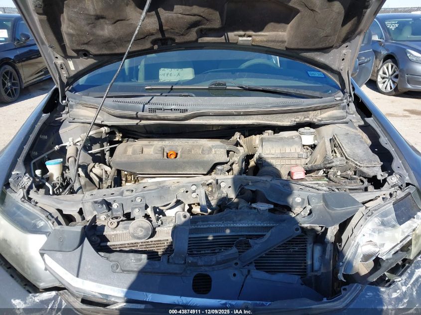 2012 Honda Civic Lx VIN: 2HGFB2F55CH583816 Lot: 43874911