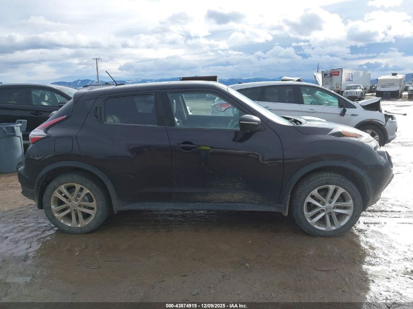 2016 Nissan Juke Sl VIN: JN8AF5MV4GT650243 Lot: 43874919