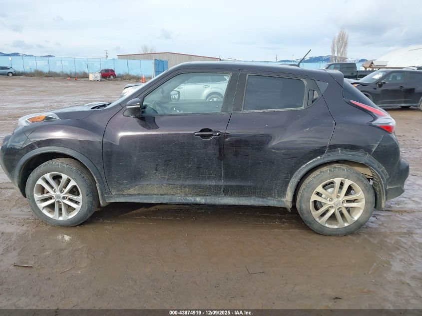 2016 Nissan Juke Sl VIN: JN8AF5MV4GT650243 Lot: 43874919
