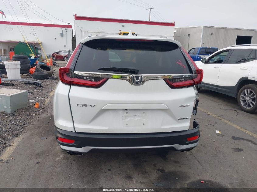 2020 Honda Cr-V Awd Touring VIN: 2HKRW2H96LH654562 Lot: 43874923