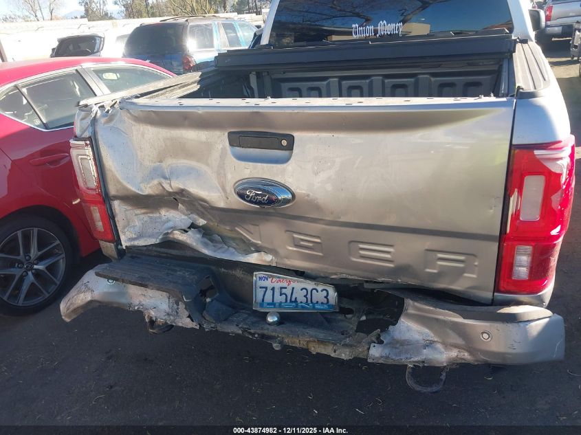 2020 Ford Ranger Xlt VIN: 1FTER4EH6LLA74480 Lot: 43874982