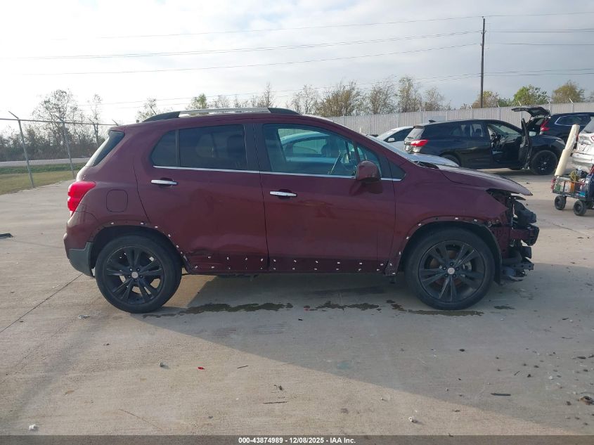 2017 Chevrolet Trax Premier VIN: 3GNCJMSB6HL275829 Lot: 43874989