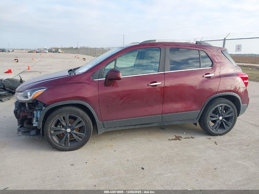 2017 Chevrolet Trax Premier VIN: 3GNCJMSB6HL275829 Lot: 43874989