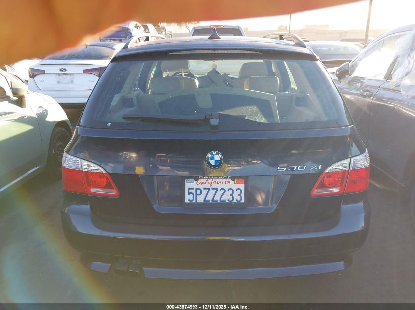 2006 BMW 530Xit VIN: WBANN73566CN01292 Lot: 43874993