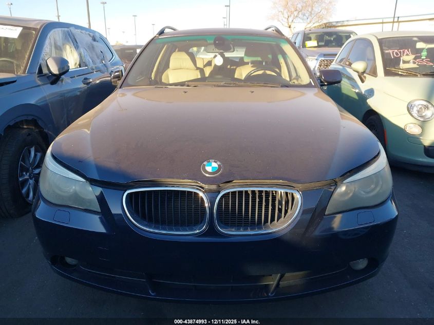 2006 BMW 530Xit VIN: WBANN73566CN01292 Lot: 43874993