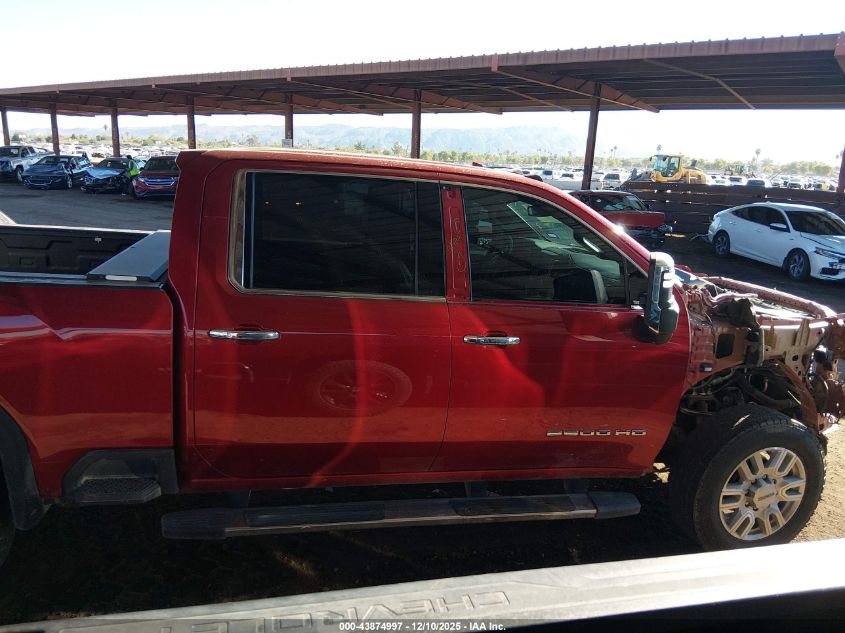 2022 GMC Sierra 2500Hd 4Wd Standard Bed Slt VIN: 1GT49NE77NF159287 Lot: 43874997