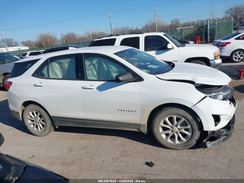 2018 Chevrolet Equinox Ls VIN: 2GNAXHEV5J6197315 Lot: 43875039