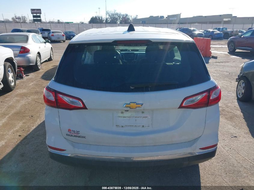 2018 Chevrolet Equinox Ls VIN: 2GNAXHEV5J6197315 Lot: 43875039