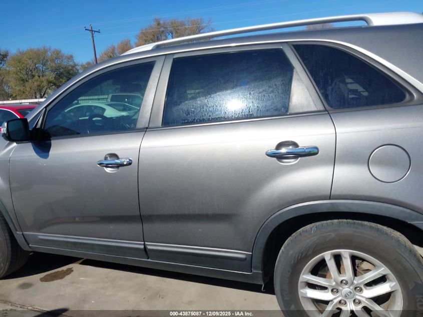 2014 Kia Sorento Lx VIN: 5XYKT3A63EG479357 Lot: 43875087