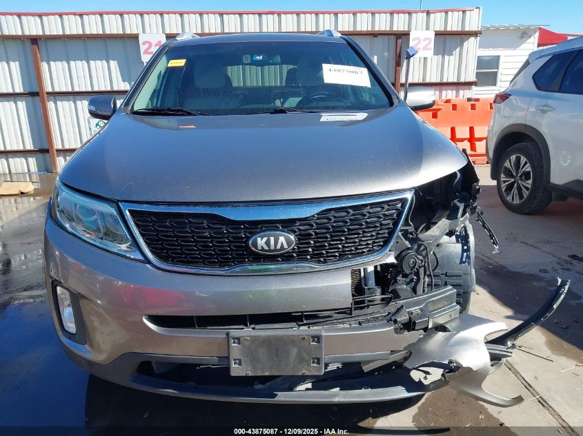 2014 Kia Sorento Lx VIN: 5XYKT3A63EG479357 Lot: 43875087