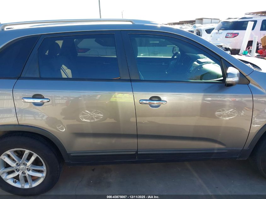 2014 Kia Sorento Lx VIN: 5XYKT3A63EG479357 Lot: 43875087