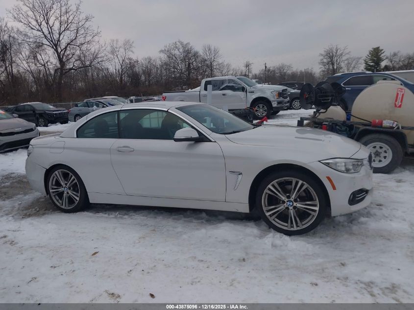 2017 BMW 430I xDrive VIN: WBA4U9C50H5D44203 Lot: 43875096