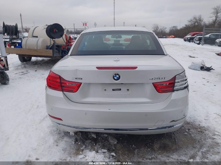 2017 BMW 430I xDrive VIN: WBA4U9C50H5D44203 Lot: 43875096
