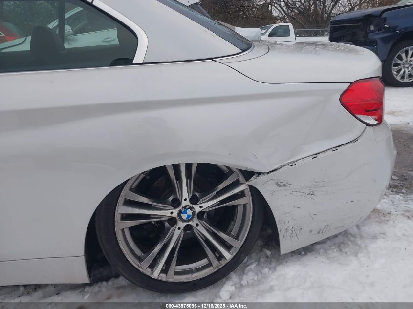 2017 BMW 430I xDrive VIN: WBA4U9C50H5D44203 Lot: 43875096
