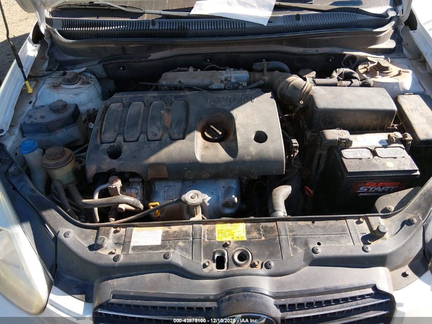 2010 Hyundai Accent Gls VIN: KMHCN4AC1AU428213 Lot: 43875100