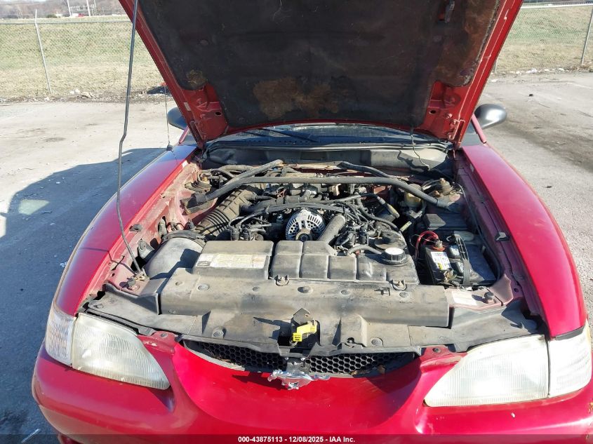 1996 Ford Mustang Gt VIN: 1FALP45X3TF104656 Lot: 43875113