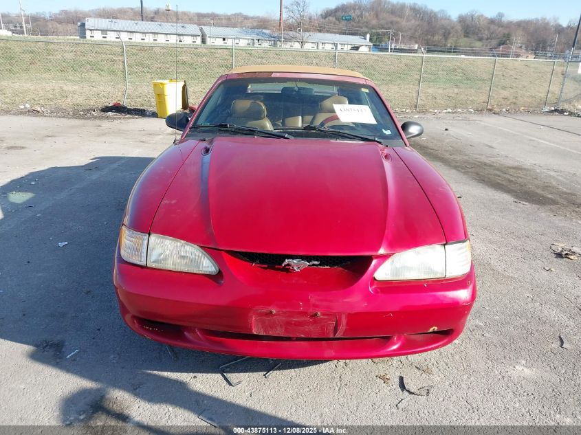 1996 Ford Mustang Gt VIN: 1FALP45X3TF104656 Lot: 43875113