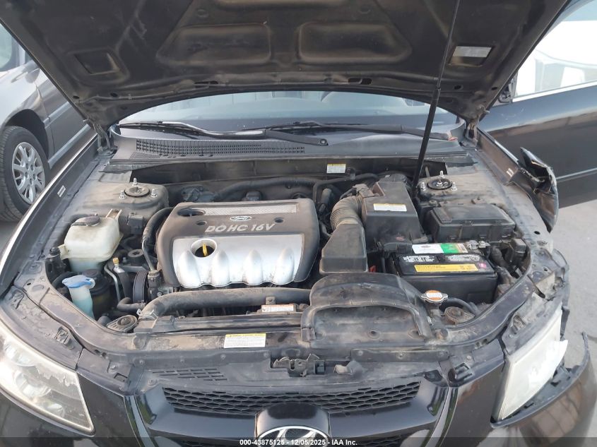 2008 Hyundai Sonata Gls VIN: 5NPET46C88H310787 Lot: 43875125