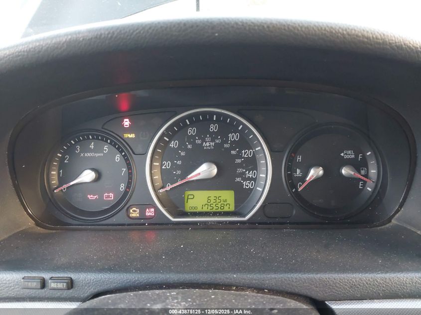 2008 Hyundai Sonata Gls VIN: 5NPET46C88H310787 Lot: 43875125