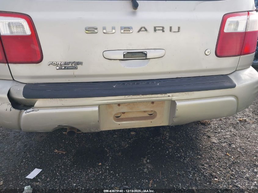 2001 Subaru Forester S VIN: JF1SF65631H751299 Lot: 43875140
