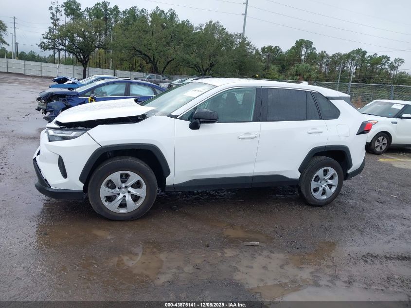 2025 Toyota Rav4 Le VIN: 2T3H1RFVXSC327089 Lot: 43875141