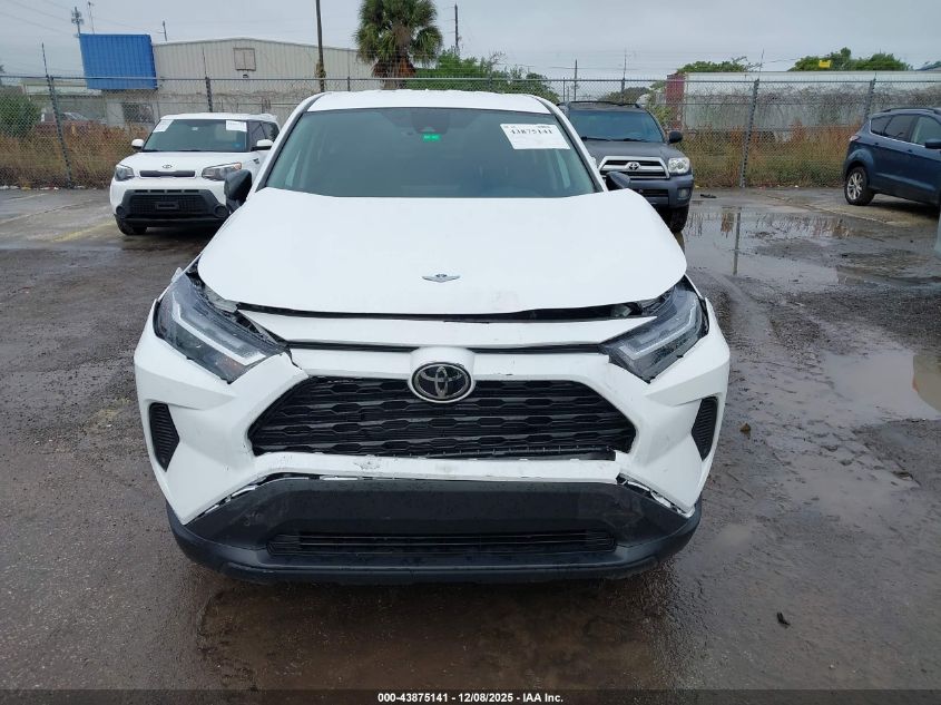 2025 Toyota Rav4 Le VIN: 2T3H1RFVXSC327089 Lot: 43875141