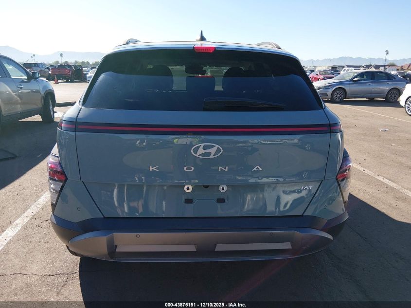 2024 Hyundai Kona Limited VIN: KM8HE3A31RU157648 Lot: 43875151