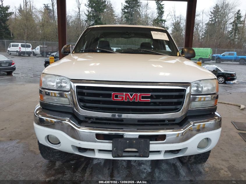 2005 GMC Sierra 2500Hd Sle VIN: 1GTHK29UX5E267252 Lot: 43875152