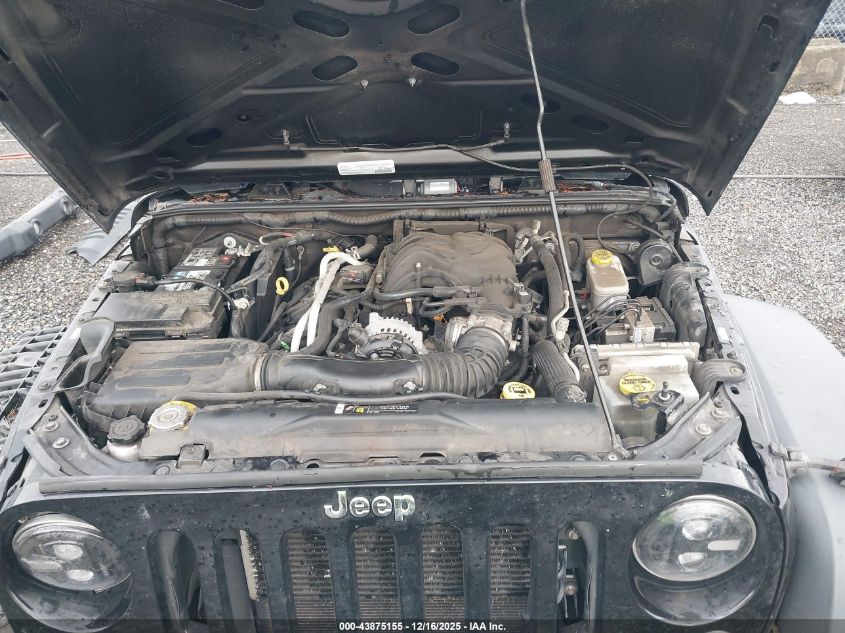 2018 Jeep Wrangler Jk Unlimited Sport VIN: 1C4BJWDGXJL914546 Lot: 43875155