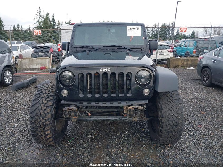 2018 Jeep Wrangler Jk Unlimited Sport VIN: 1C4BJWDGXJL914546 Lot: 43875155