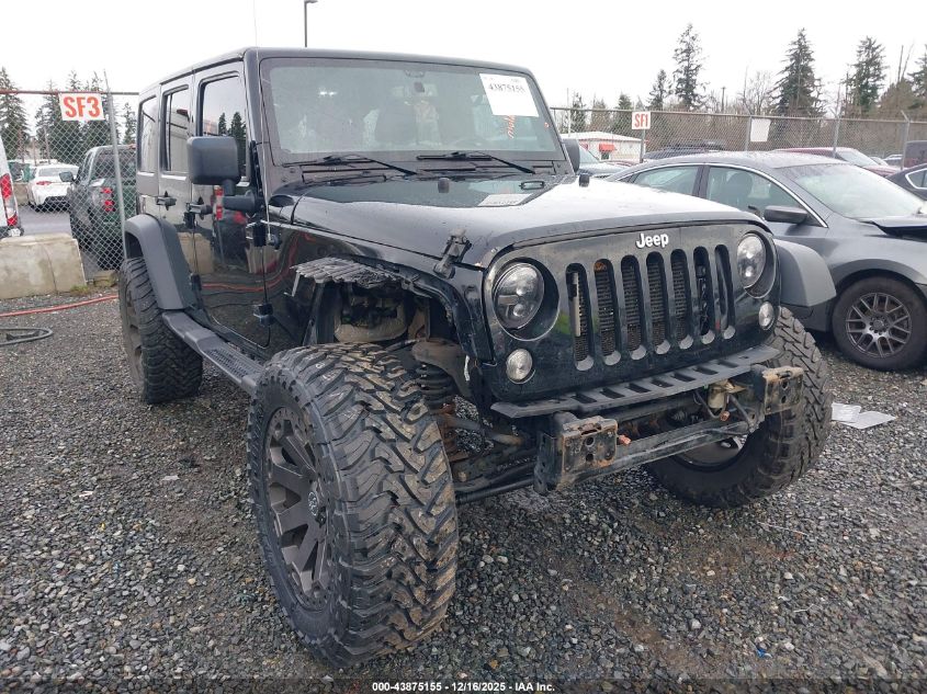 2018 Jeep Wrangler Jk Unlimited Sport VIN: 1C4BJWDGXJL914546 Lot: 43875155