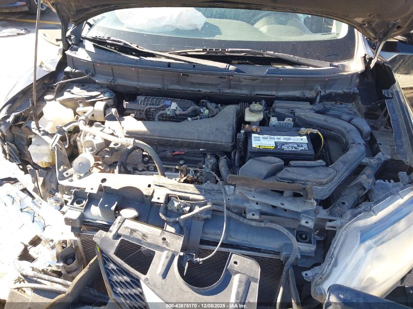 2015 Nissan Rogue Sv VIN: KNMAT2MVXFP584162 Lot: 43875170