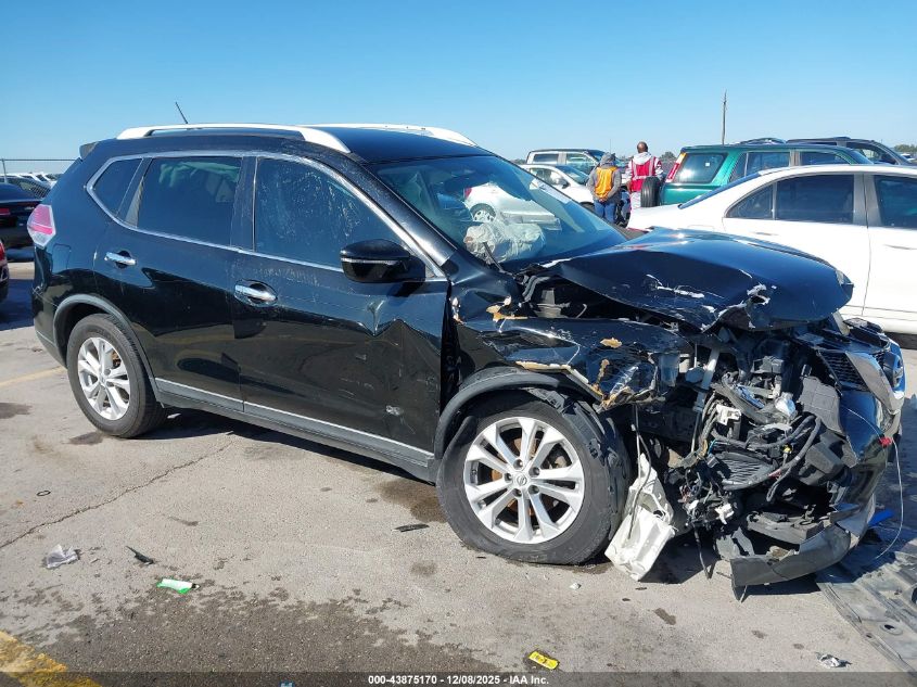2015 Nissan Rogue Sv VIN: KNMAT2MVXFP584162 Lot: 43875170
