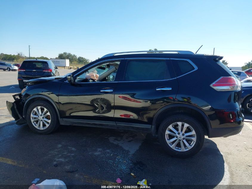2015 Nissan Rogue Sv VIN: KNMAT2MVXFP584162 Lot: 43875170