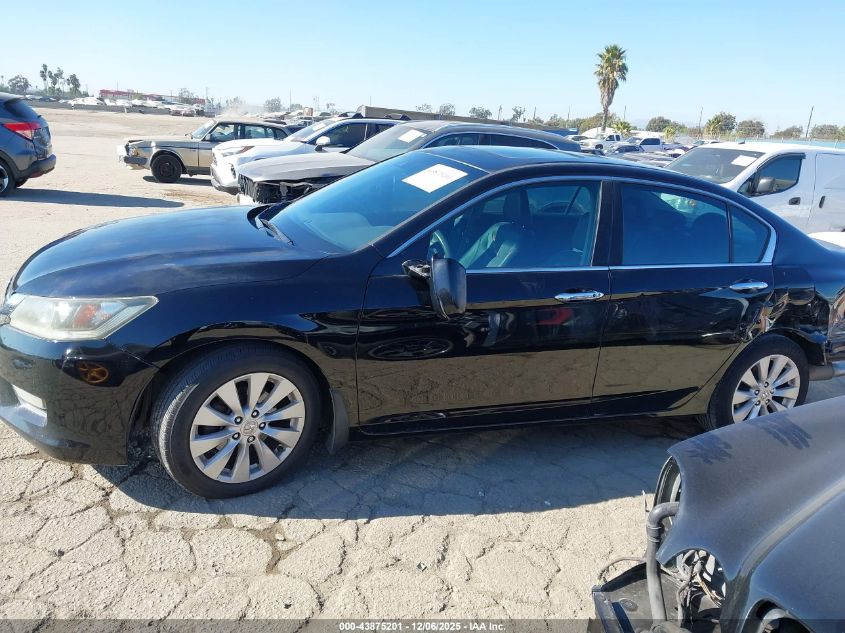 2014 Honda Accord Ex-L V-6 VIN: 1HGCR3F82EA018293 Lot: 43875201