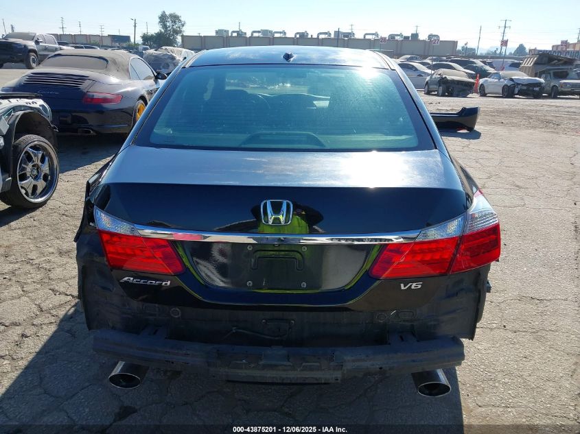 2014 Honda Accord Ex-L V-6 VIN: 1HGCR3F82EA018293 Lot: 43875201