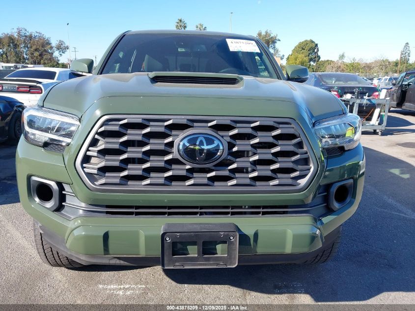 2022 Toyota Tacoma Trd Sport VIN: 3TMBZ5DN7NM033907 Lot: 43875209