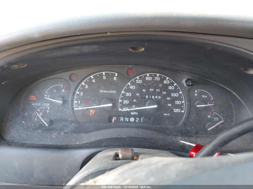 2001 Ford Ranger VIN: 1A043012 Lot: 43875224